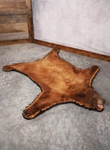 Cinnamon Black Bear Rug – SKU 3162