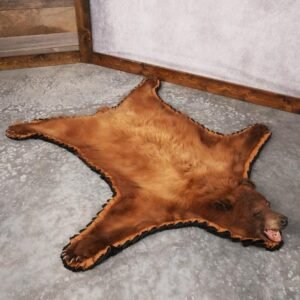 Cinnamon Black Bear Rug – SKU 3162