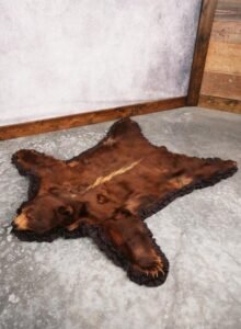 Cinnamon Black Bear Rug – SKU 3161