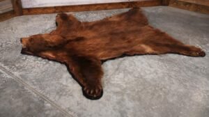 XXL Brown/Black Bear Rug – SKU 3163