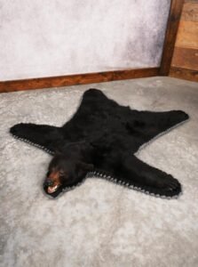Black Bear Rug – SKU 3290